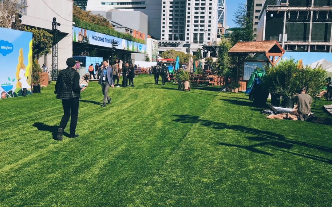 Dreamforce Install: Testing Artificial Grass to Its Limits